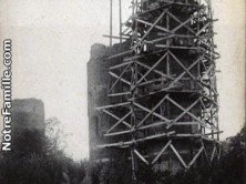 Restauration du château en 1900